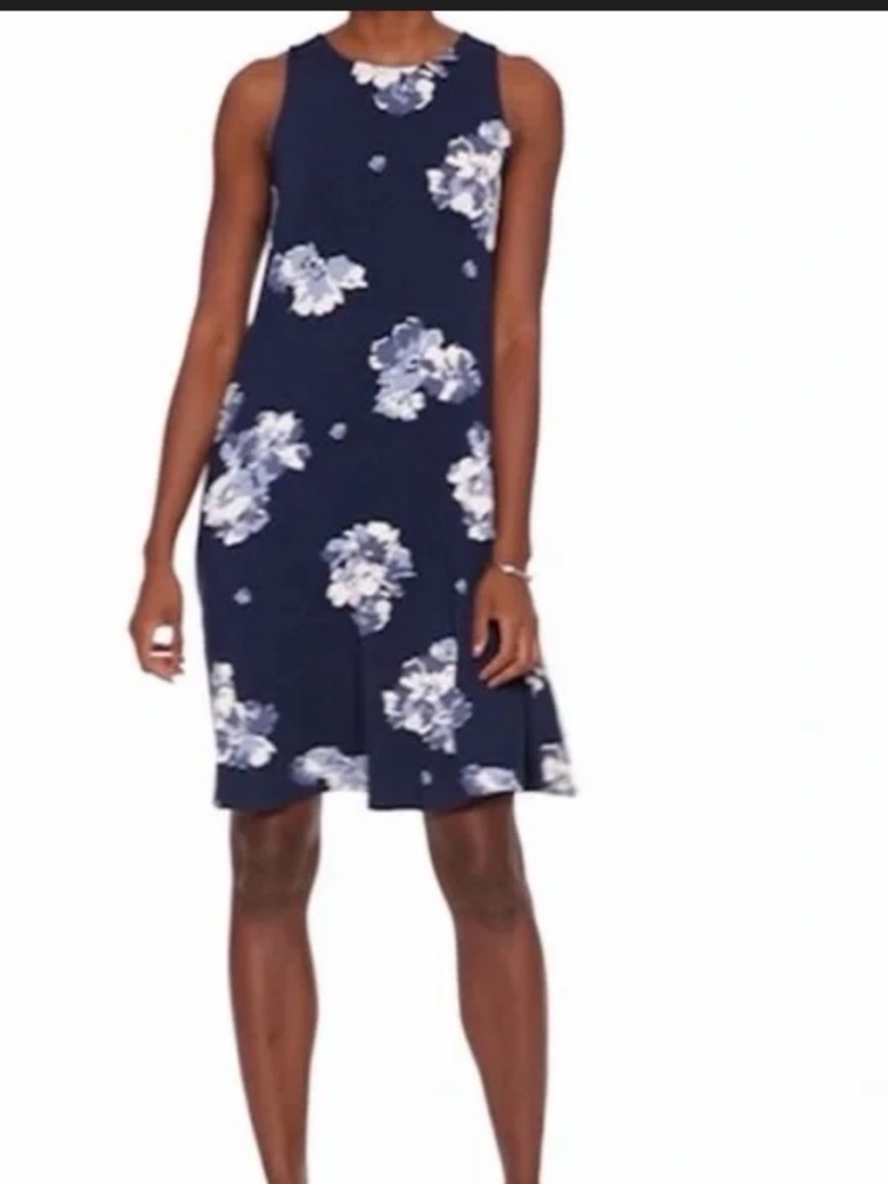 Old Navy floral print Jersey knit dress size large